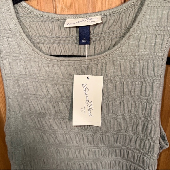 🌿 NWT Target Universal Thread Smocked Maxi Dress – Size XL – Olive 🌿 - Picture 7 of 8